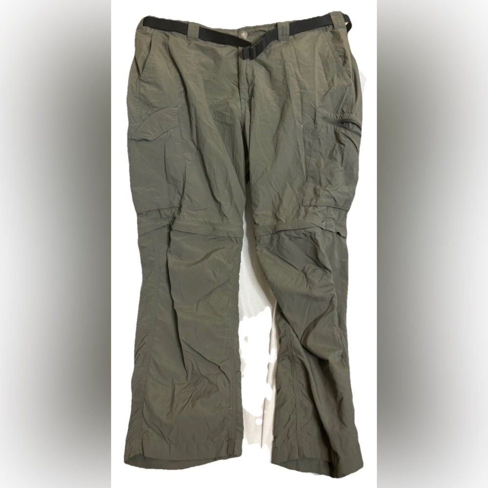 Columbia PFG Omni Shade Convertible Mens Outdoors Pants Sz 40X30 Fishing w/belt